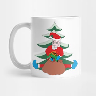 Santa claus and Dragon Mug